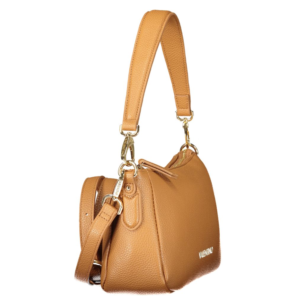 Mario Valentino Brown Polyurethane Women's Bag | Regal Royce