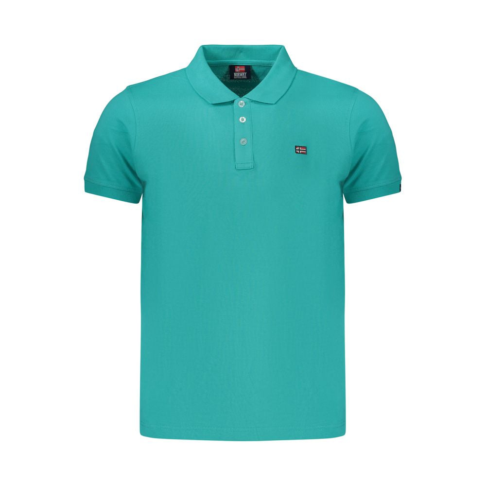 Norway 1963 Green Cotton Men Polo | Regal Royce
