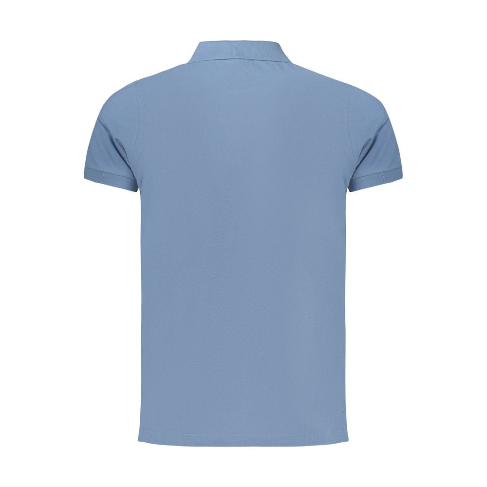 Norway 1963 Azzurro Cotton Men's Polo | Regal Royce