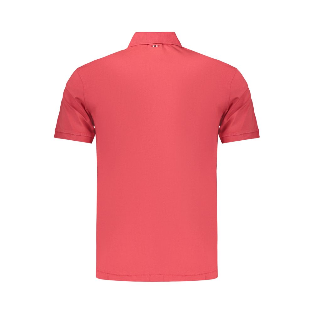 Napapijri Rosso Cotton Men's Polo | Regal Royce