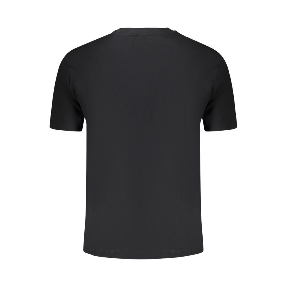 Napapijri Black Cotton Men's T-Shirt | Regal Royce