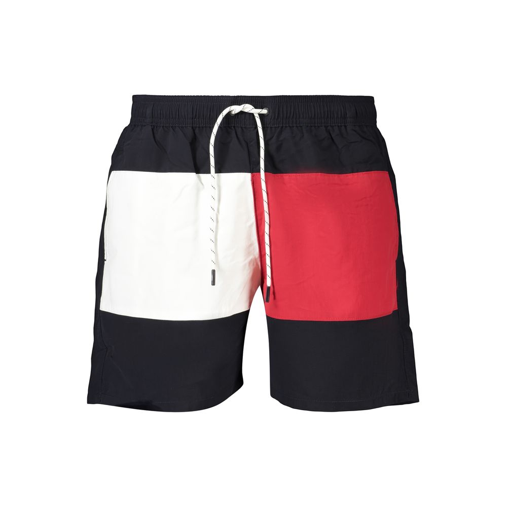 Tommy Hilfiger Blue Polyester Men's Swimwear | Regal Royce