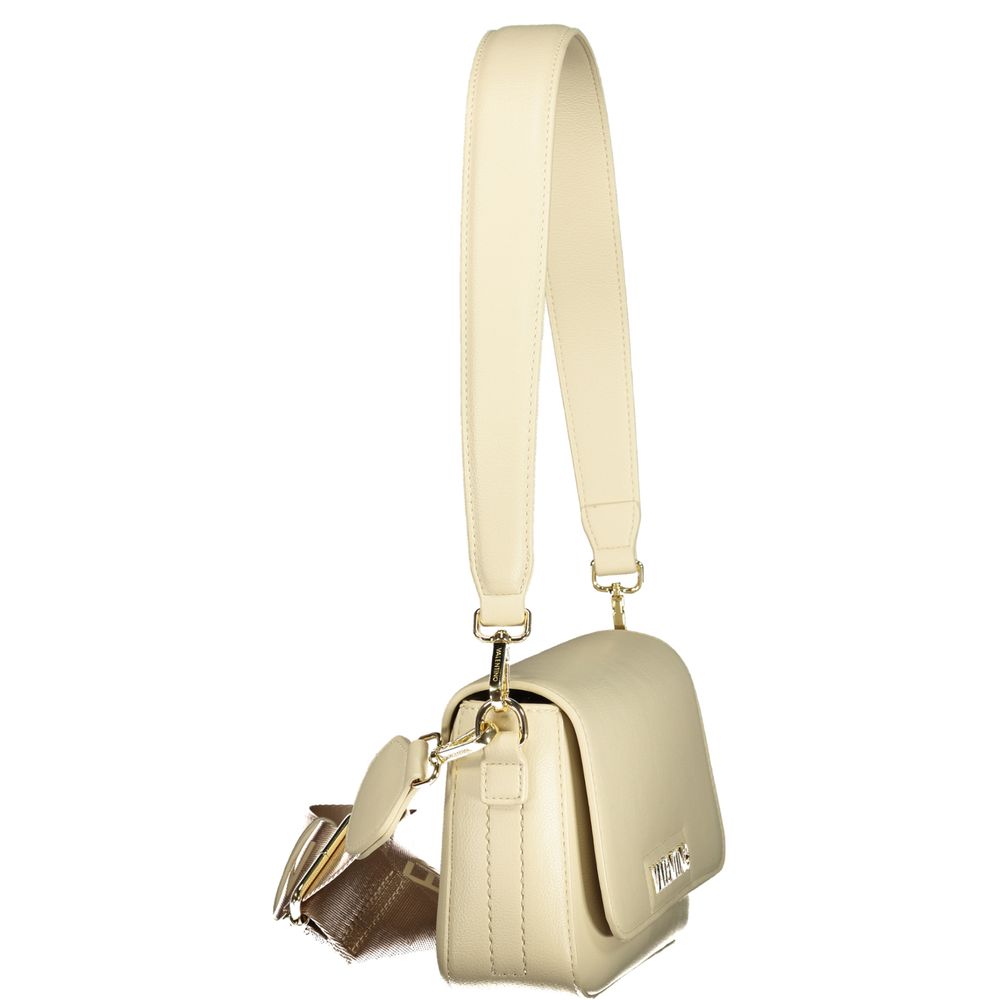 Mario Valentino Beige Polyurethane Women's Bag | Regal Royce