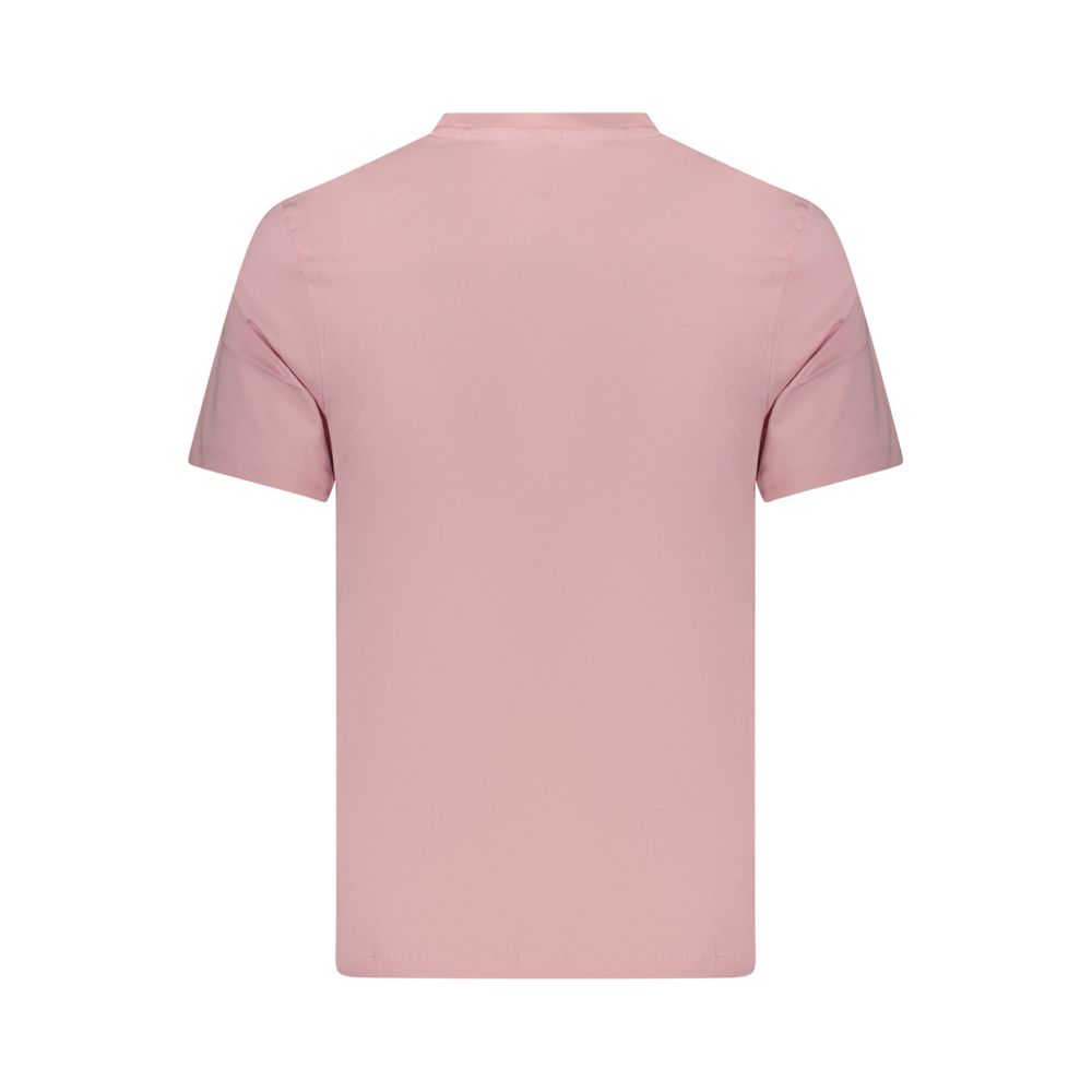 Pepe Jeans Pink Cotton Men's T-Shirt | Regal Royce