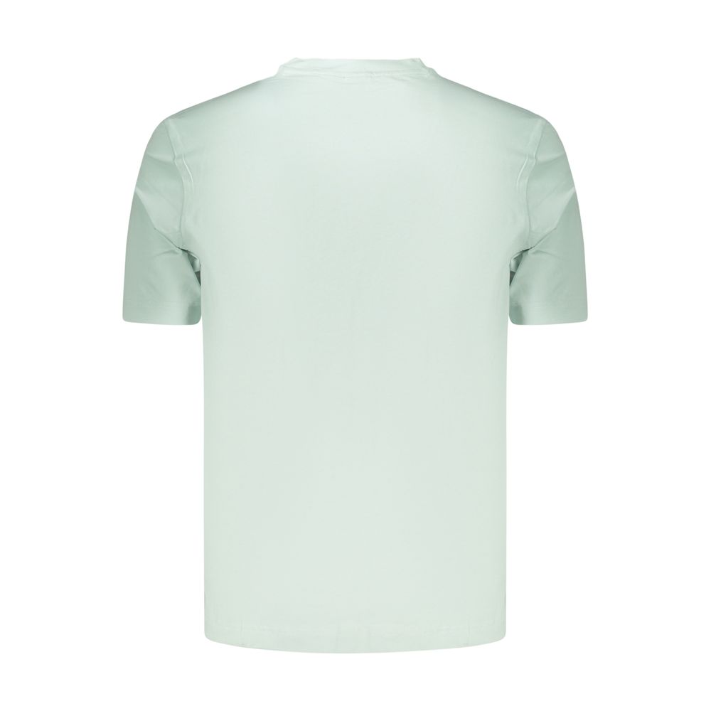 Hugo Boss Blue Cotton Men's T-Shirt | Regal Royce