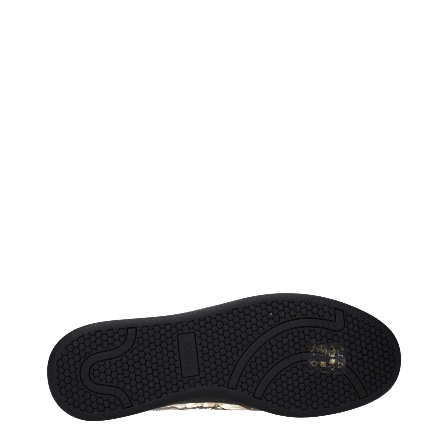 Versace Black Leather Chunky Sneakers | Regal Royce