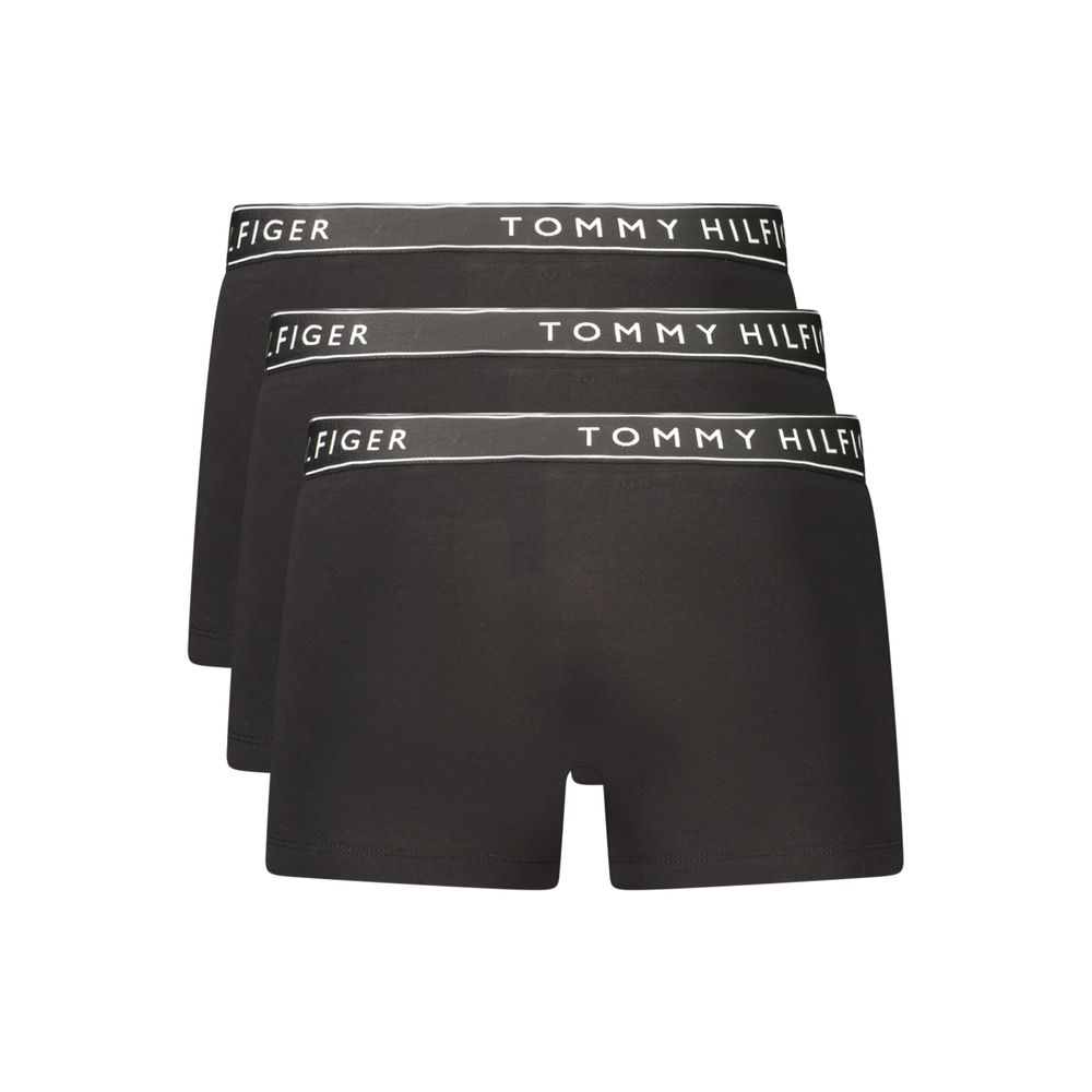 Tommy Hilfiger Black Cotton Men's Boxer Shorts | Regal Royce