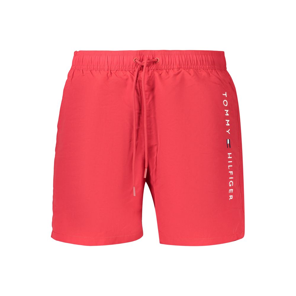 Tommy Hilfiger Rosso Polyester Mens Swimwear | Regal Royce