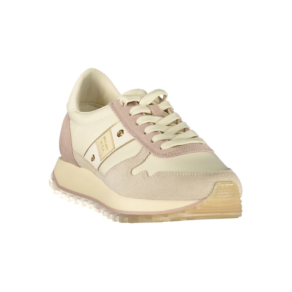 Blauer Beige Leather Women's Sneaker | Regal Royce