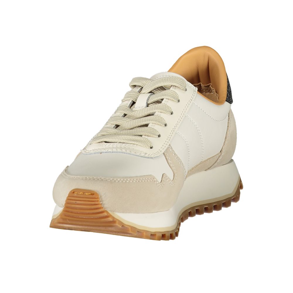 Blauer Bianco Polyurethane Donna Sneaker Ready to Dazzle | Regal Royce