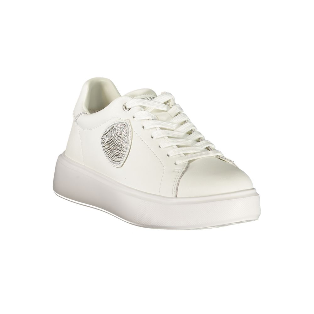 Blauer Bianco Leather Womens Sneaker | Regal Royce