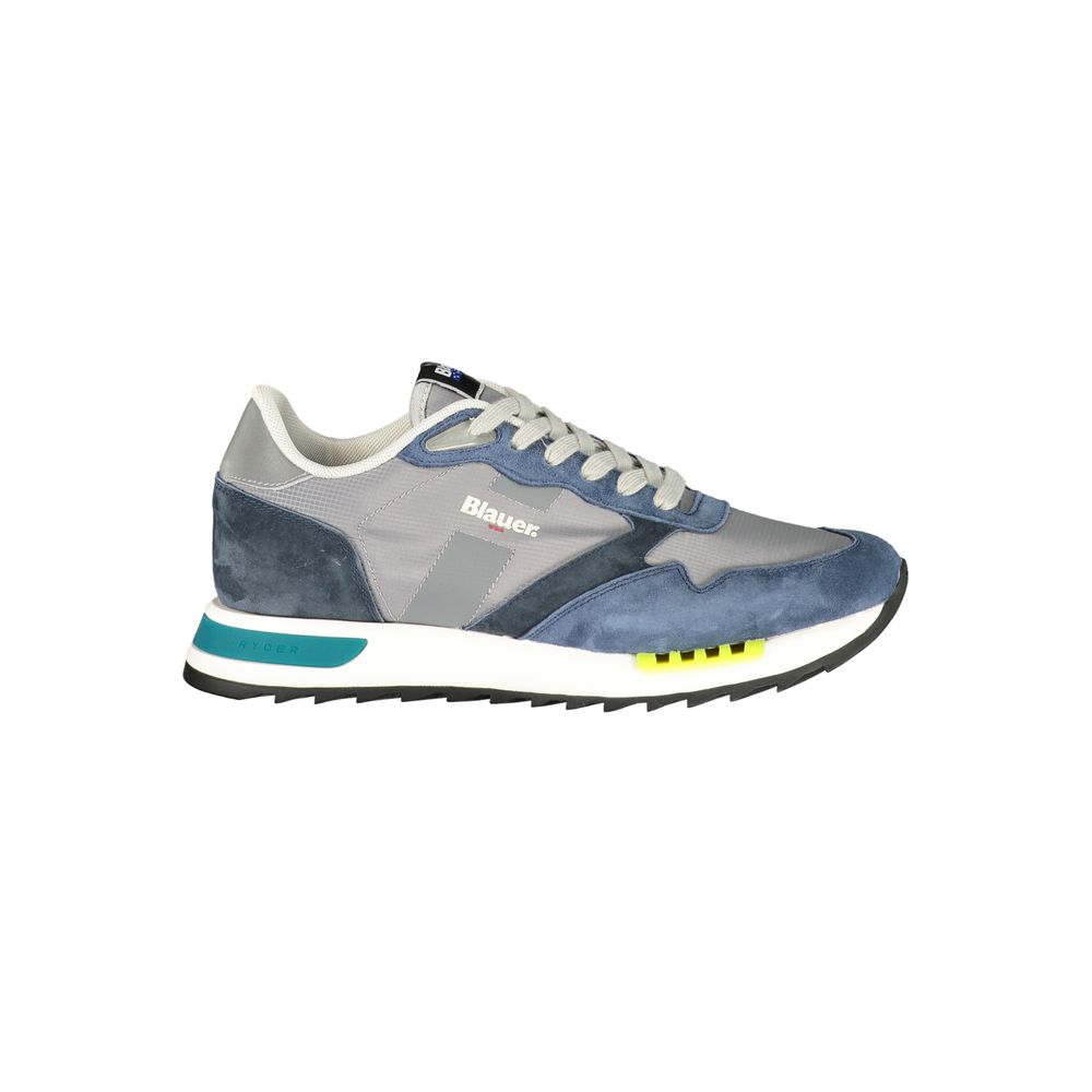 Blauer Blue Polyester Men's Sneaker | Regal Royce