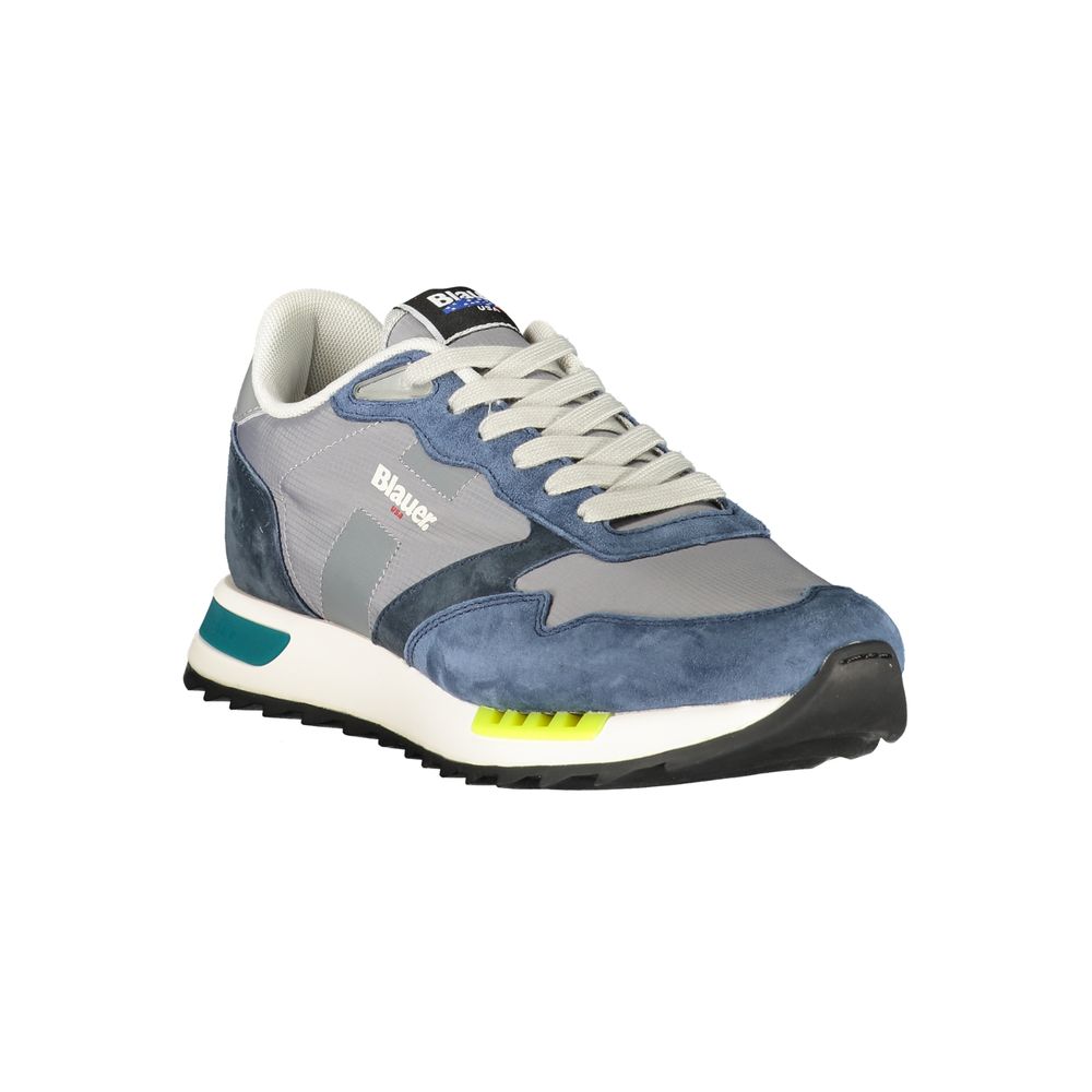 Blauer Blue Polyester Men's Sneaker | Regal Royce