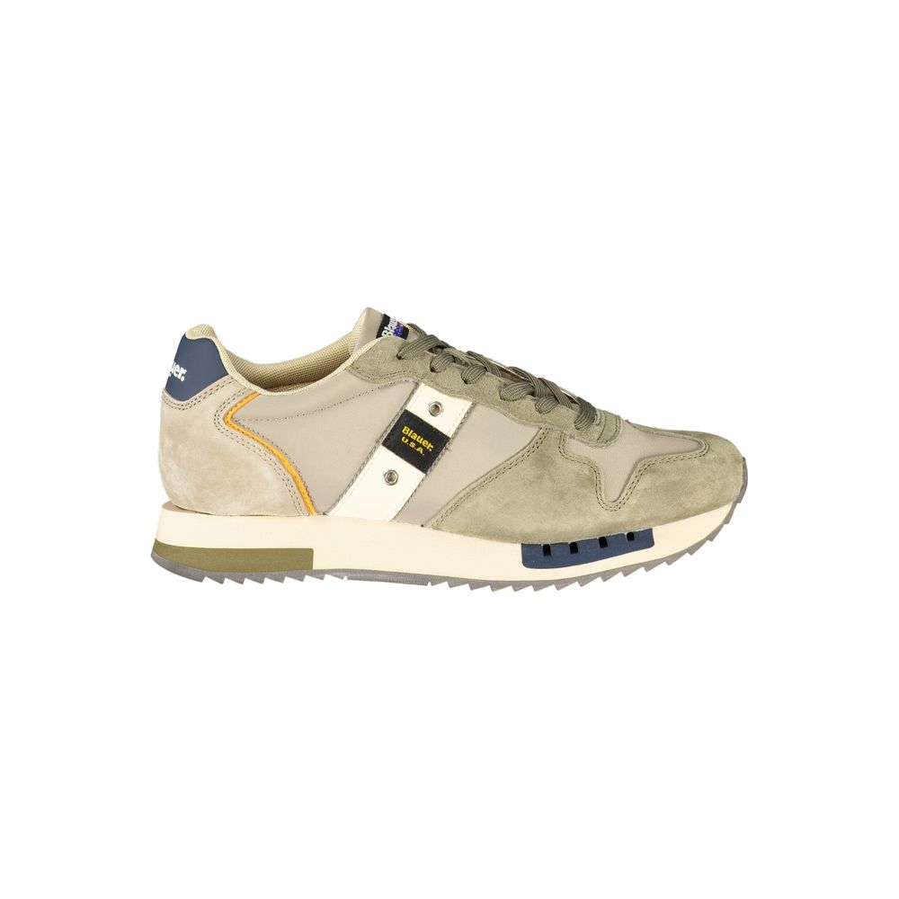 Blauer Verde Poliuretano Uomo Sneaker | Regal Royce