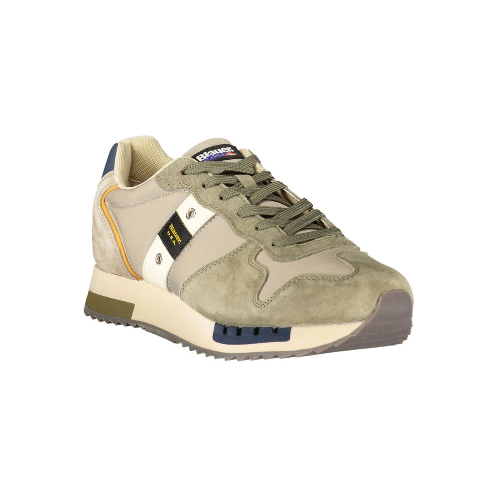 Blauer Verde Poliuretano Uomo Sneaker | Regal Royce