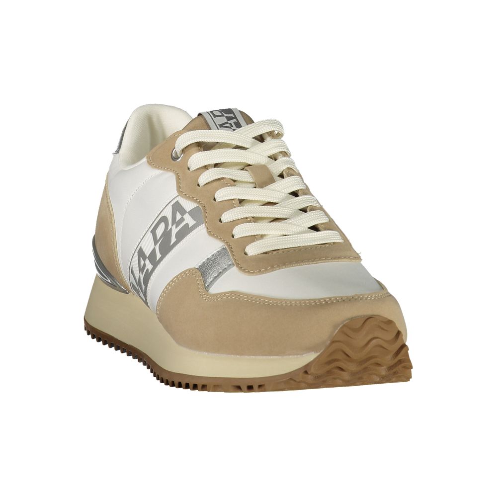 Napapijri Bianco Polyester Women's Sneakers | Regal Royce