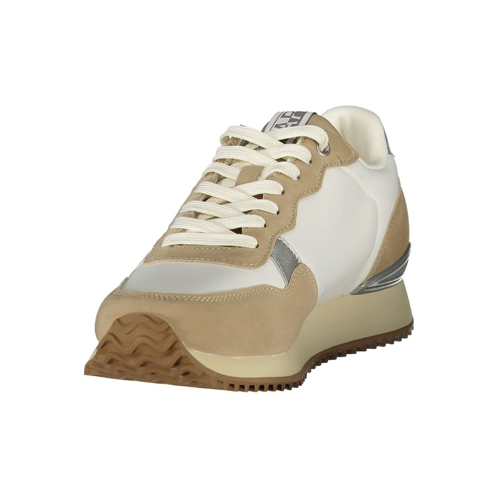 Napapijri Bianco Polyester Women's Sneakers | Regal Royce