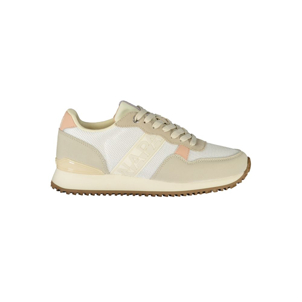 Napapijri White Polyester Women's Sneaker | Regal Royce