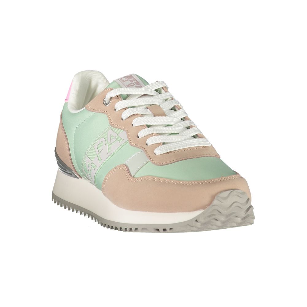 Napapijri Verde Polyester Womens Sneaker | Regal Royce