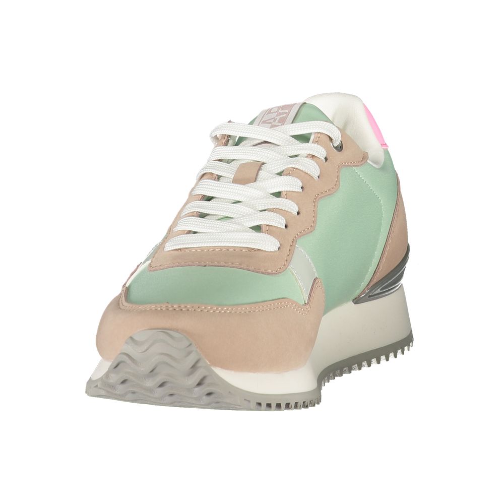 Napapijri Verde Polyester Womens Sneaker | Regal Royce