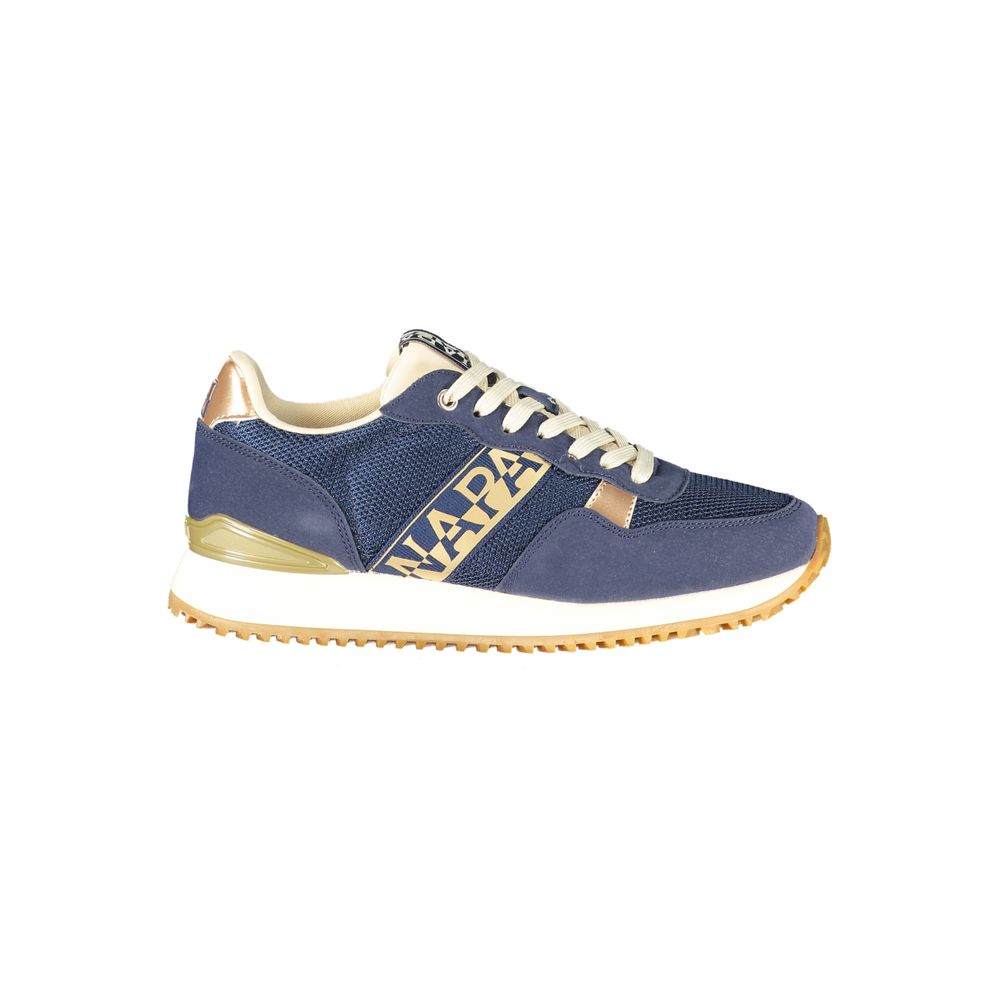 Napapijri Blue Polyester Women's Sneaker | Regal Royce