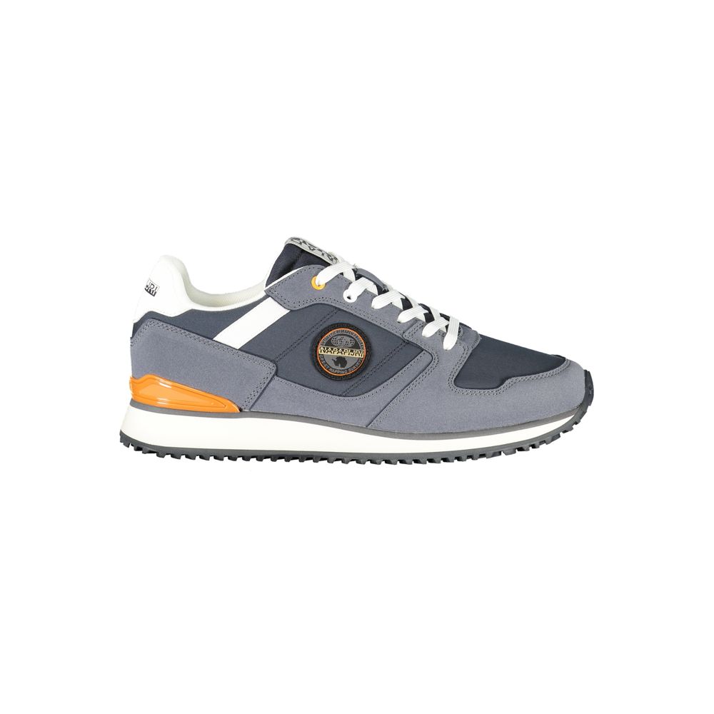 Napapijri Blue Polyester Men's Sneaker | Regal Royce