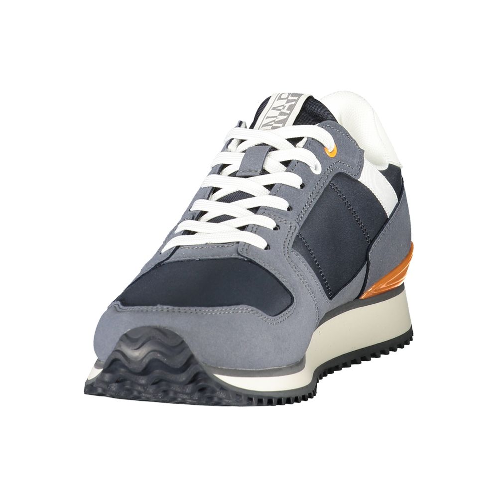 Napapijri Blue Polyester Men's Sneaker | Regal Royce