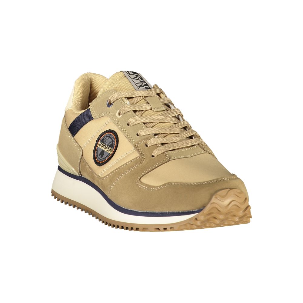 Napapijri Brown Polyurethane Men's Sneaker | Regal Royce