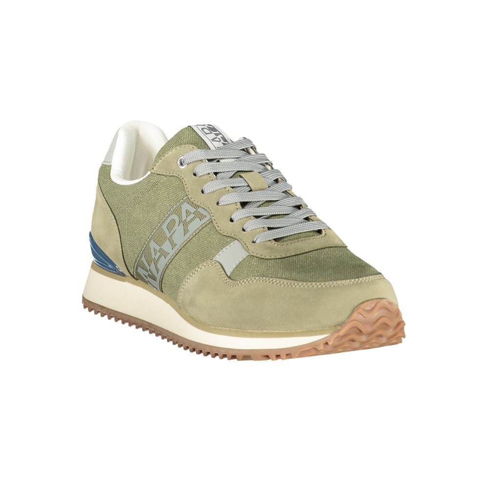 Napapijri Verde Polyurethane Men's Sneaker | Regal Royce