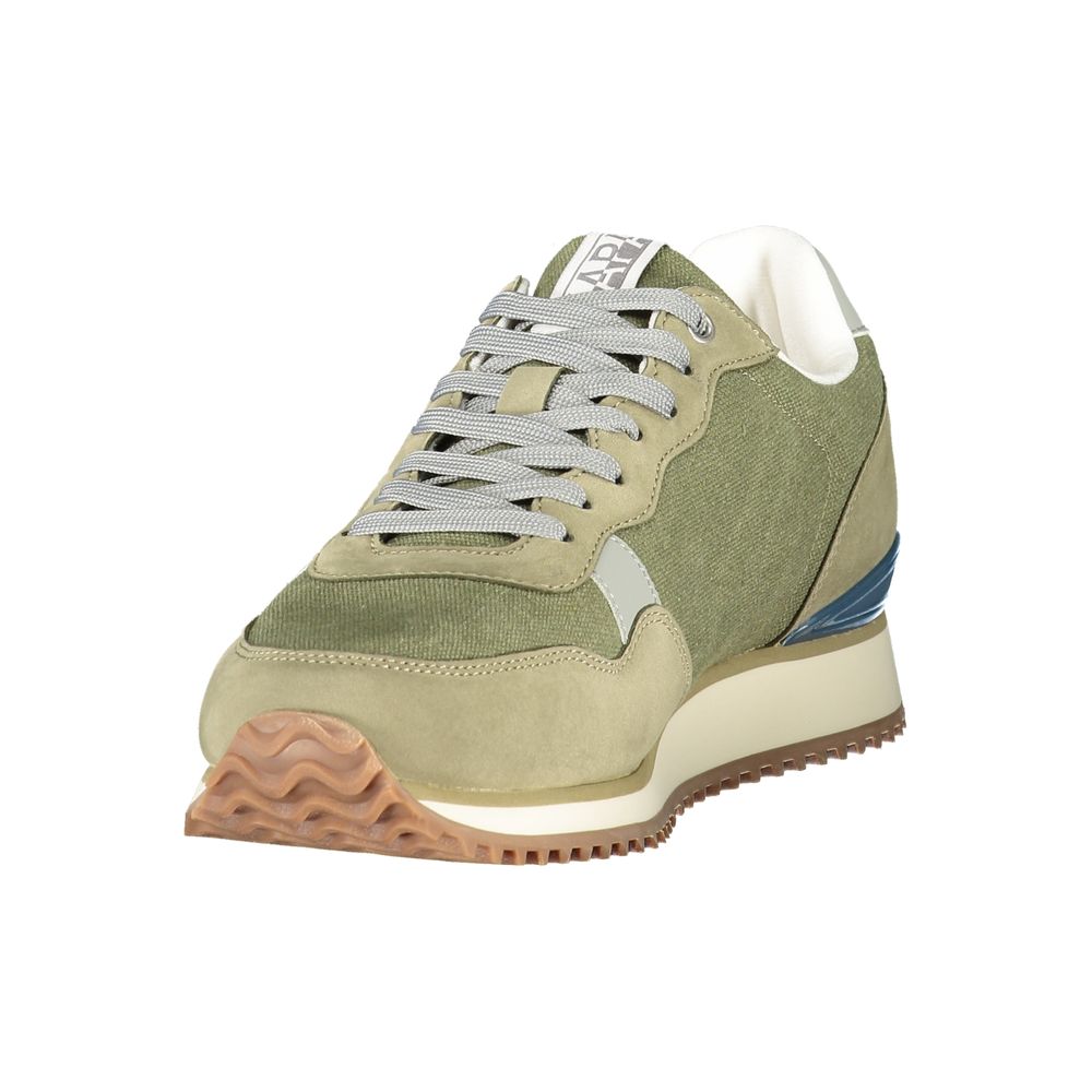 Napapijri Verde Polyurethane Men's Sneaker | Regal Royce