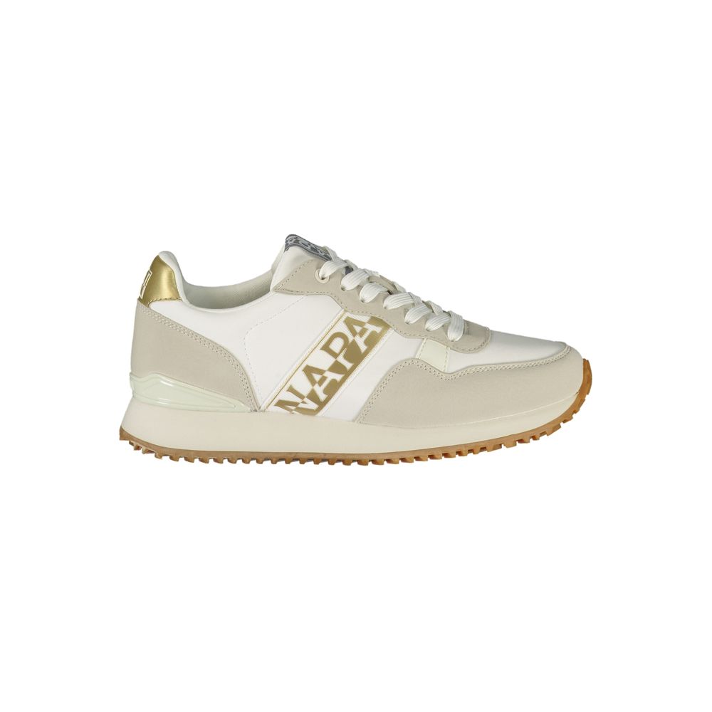 Napapijri White Polyurethane Women's Sneaker | Regal Royce