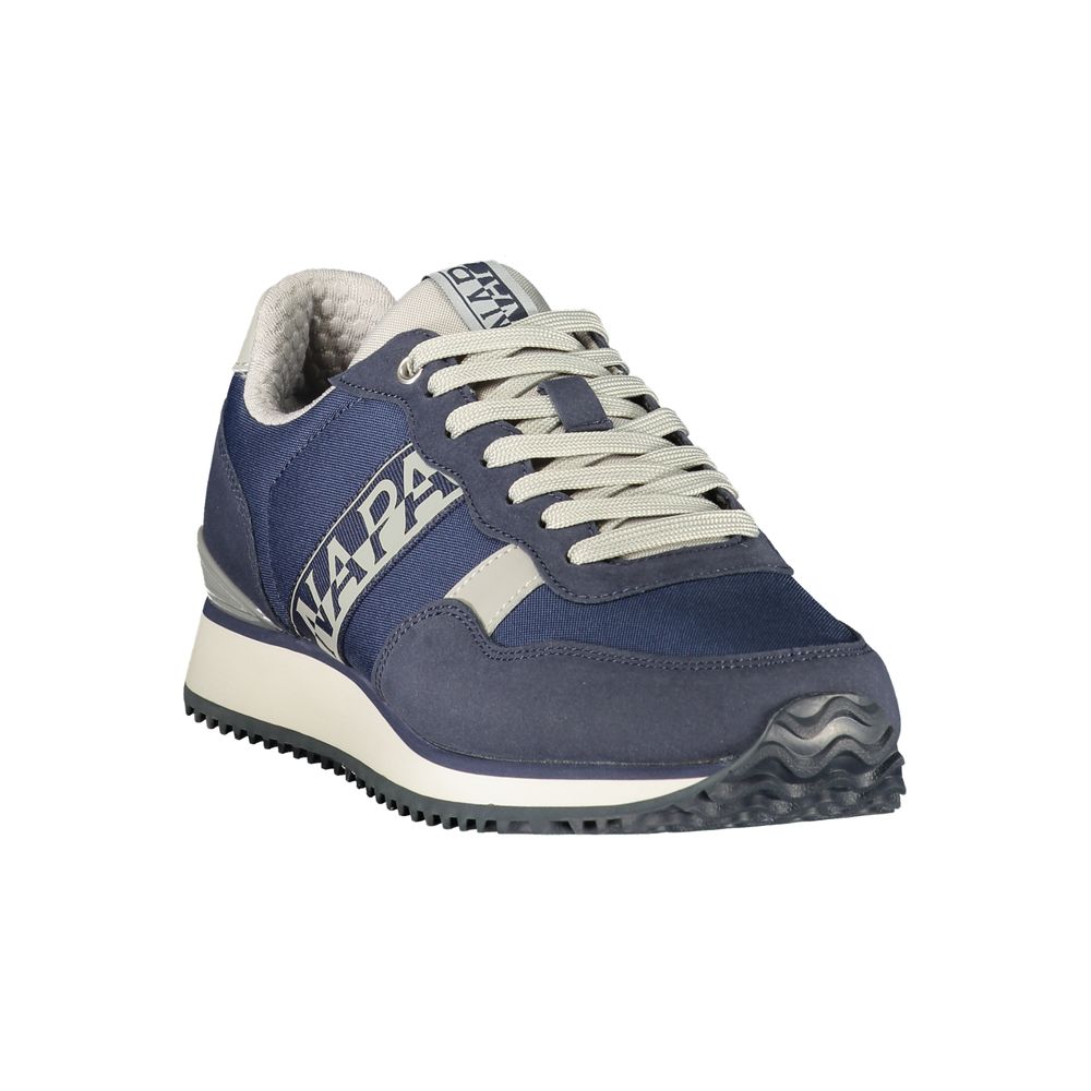 Napapijri Blue Polyurethane Men's Sneaker | Regal Royce