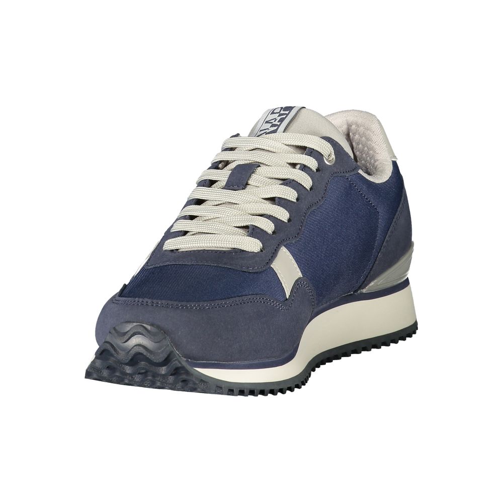Napapijri Blue Polyurethane Men's Sneaker | Regal Royce
