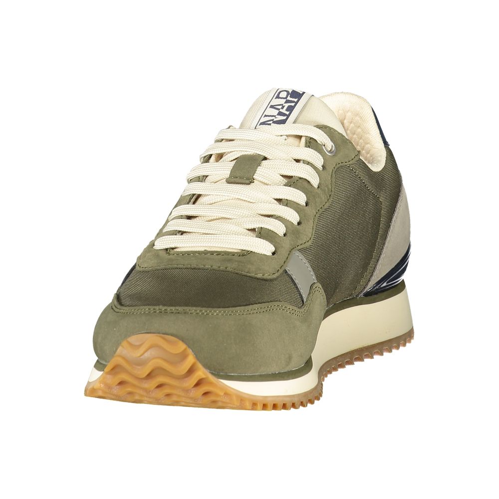 Napapijri Verde Polyurethane Mens Sneaker | Regal Royce
