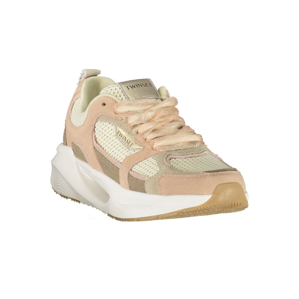 Twinset Pink Fabric Women's Sneaker | Regal Royce