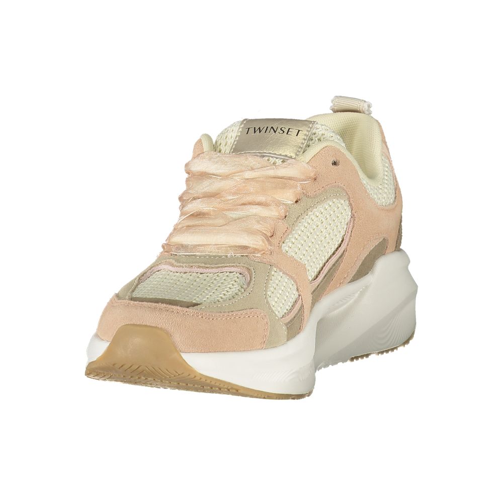 Twinset Pink Fabric Women's Sneaker | Regal Royce