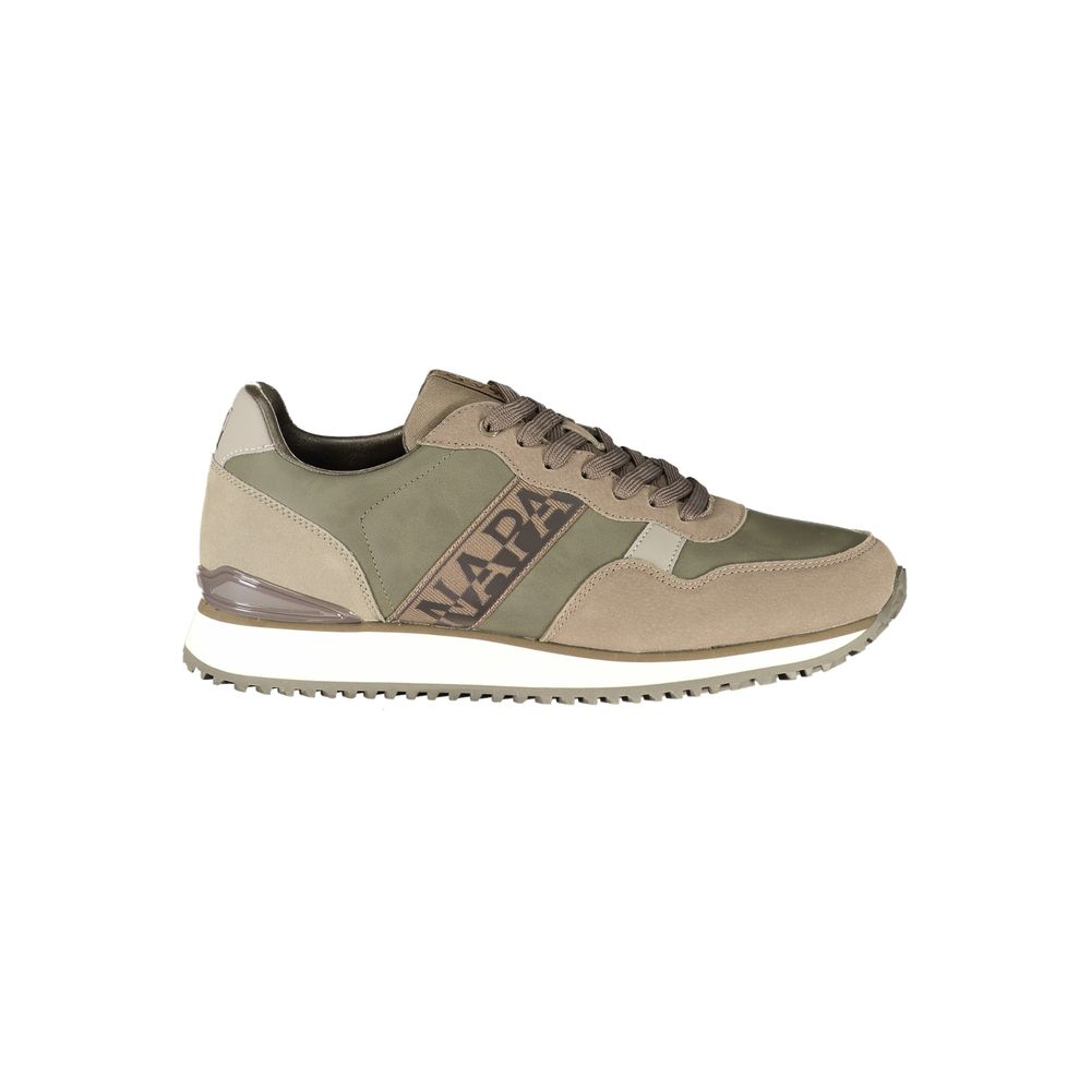 Napapijri Verde Polyurethane Uomo Sneaker | Regal Royce