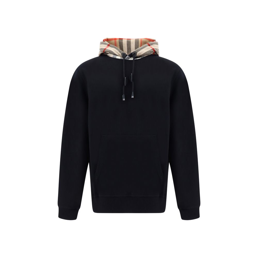 Burberry Black Cotton Sweatshirt | Regal Royce