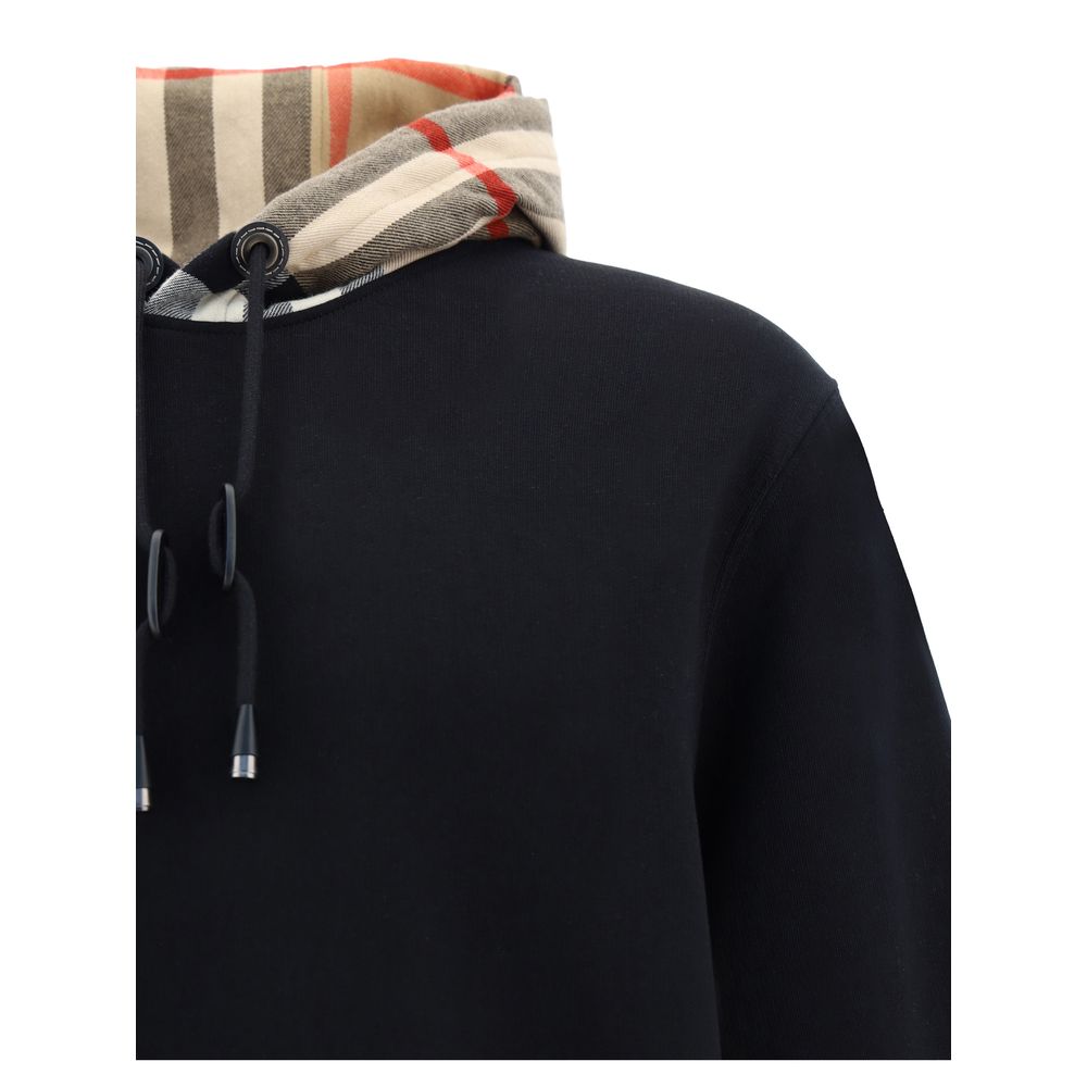 Burberry Black Cotton Sweatshirt | Regal Royce