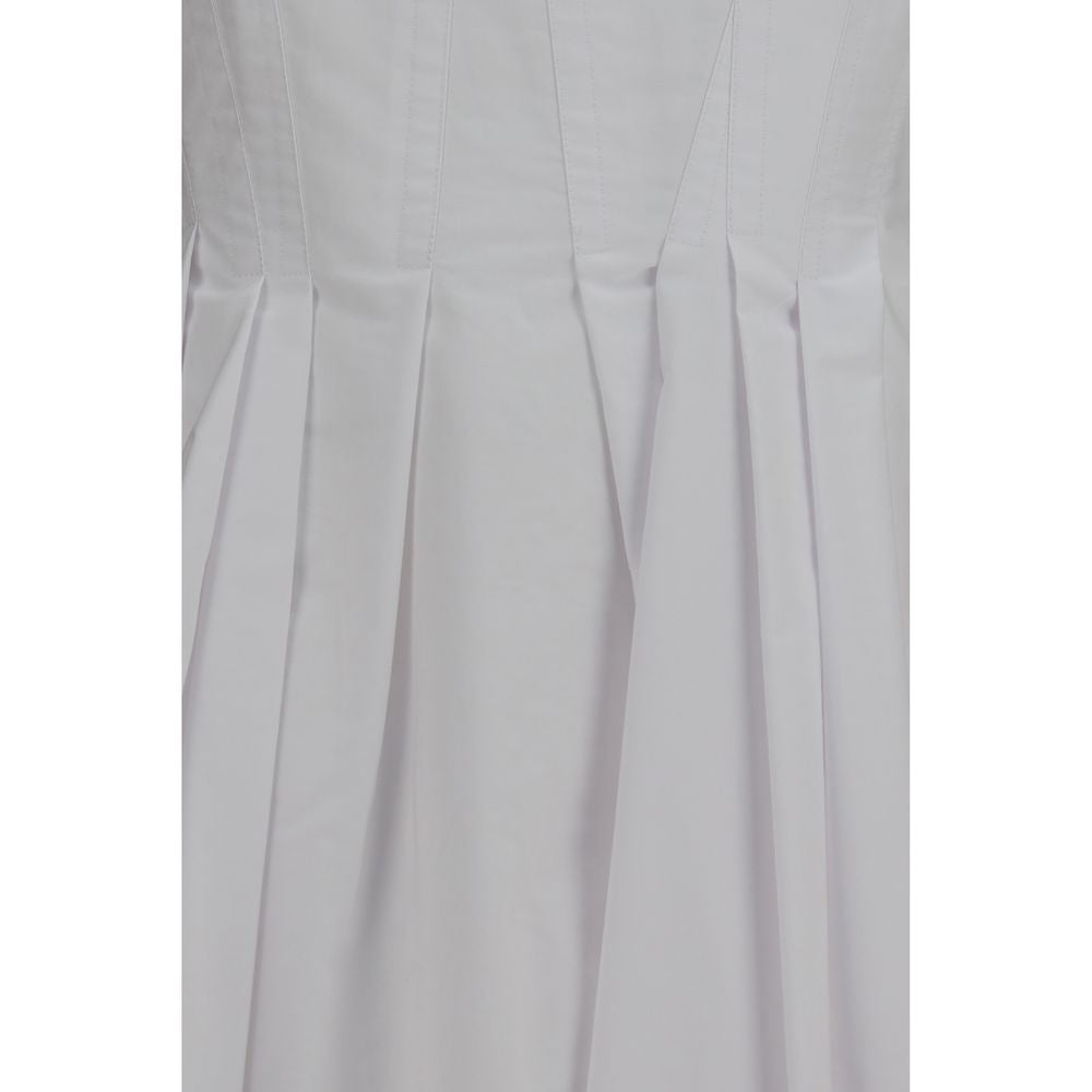 Max Mara White Cotton Casual Dress | Regal Royce