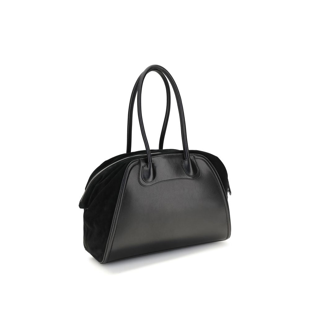 Vivienne Westwood Black Calf Leather Bos Taurus Shoulder Bag | Regal Royce
