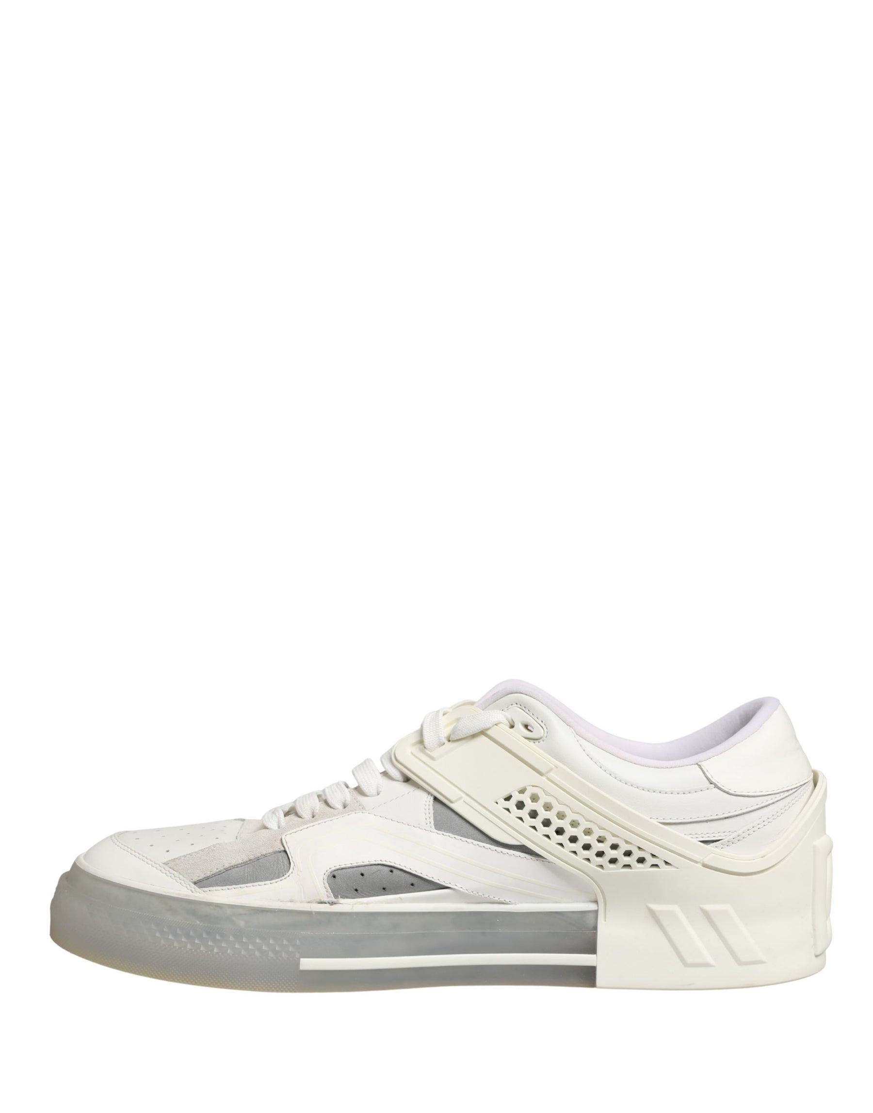 Dolce & Gabbana White Low Top Custom 2.Zero Sneakers Shoes | Regal Royce