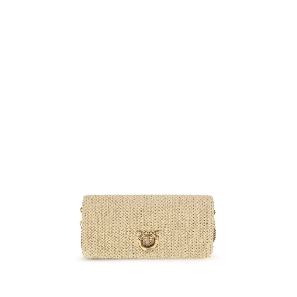 PINKO Beige Polypropylene Shoulder Bag | Regal Royce