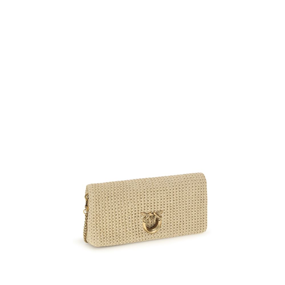 PINKO Beige Polypropylene Shoulder Bag | Regal Royce