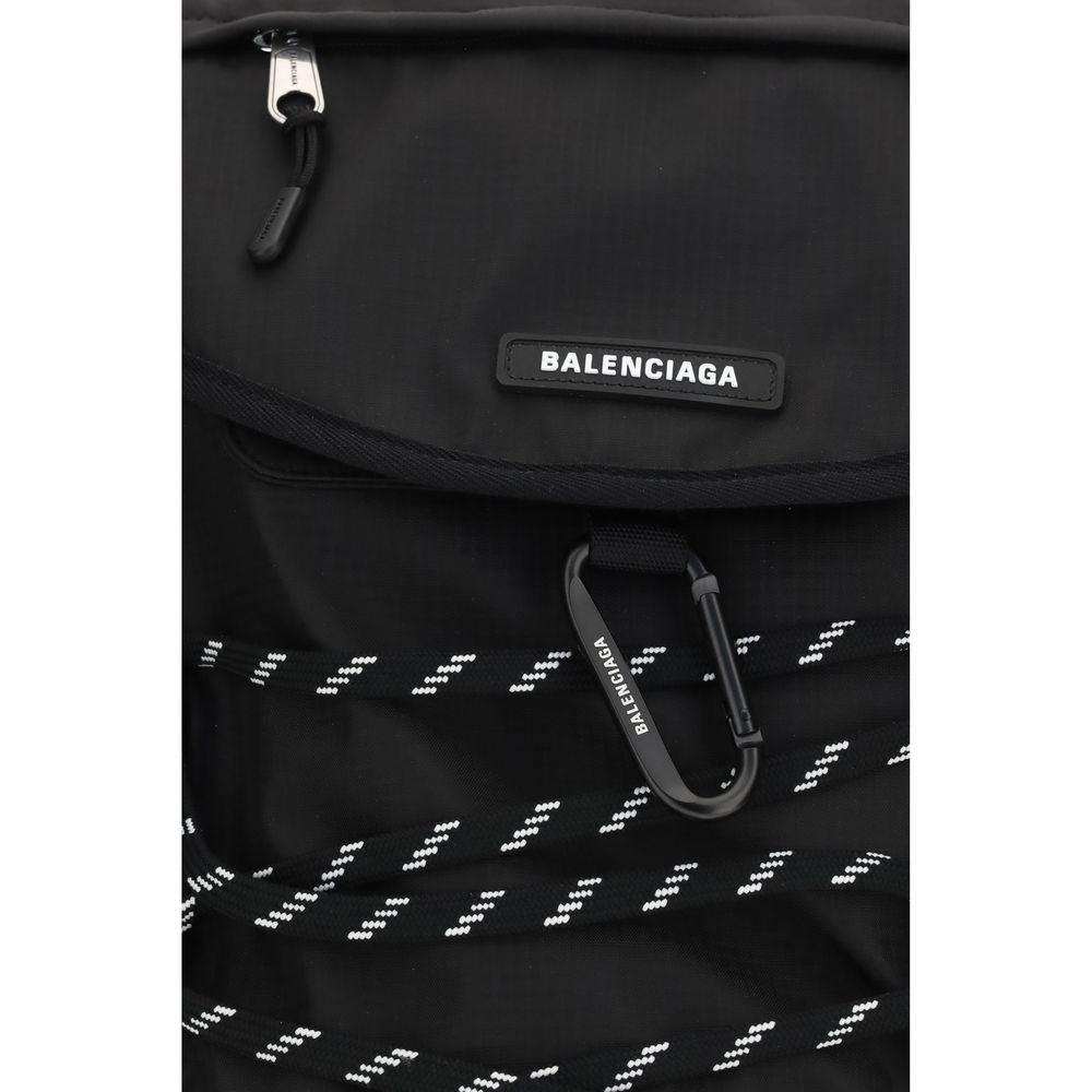 Balenciaga Black Nylon Backpack | Regal Royce