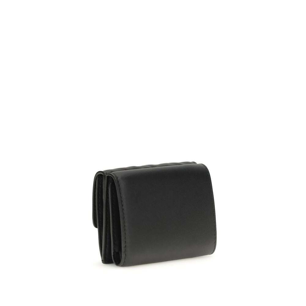 Fendi Black Lamb Ovis Aries Aries Wallet | Regal Royce