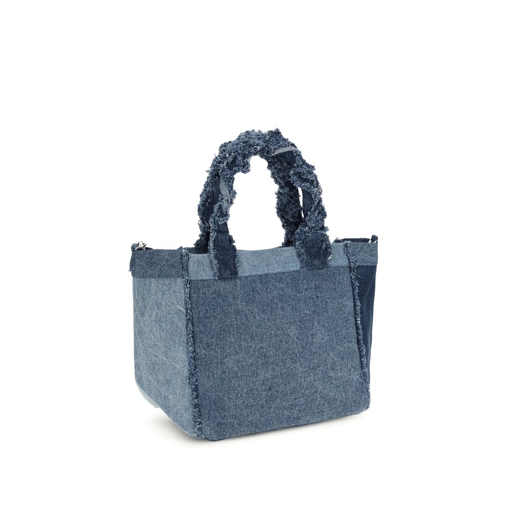 Ganni Blue Cotton Handbag | Regal Royce