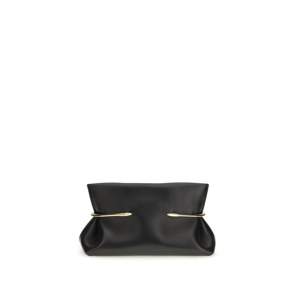 Givenchy Black Napa Leather / Calf Bos Taurus Clutch Bag | Regal Royce