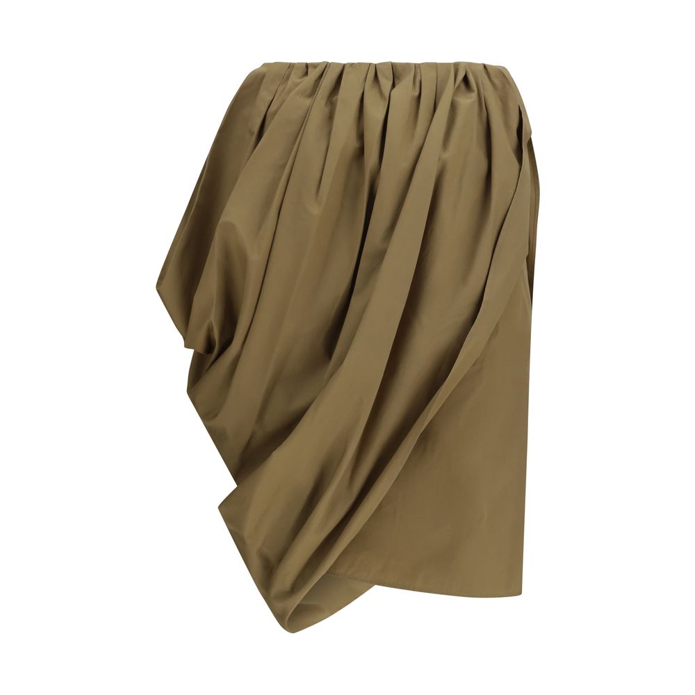 Chloé Bicolor Cotton Midi Skirt | Regal Royce