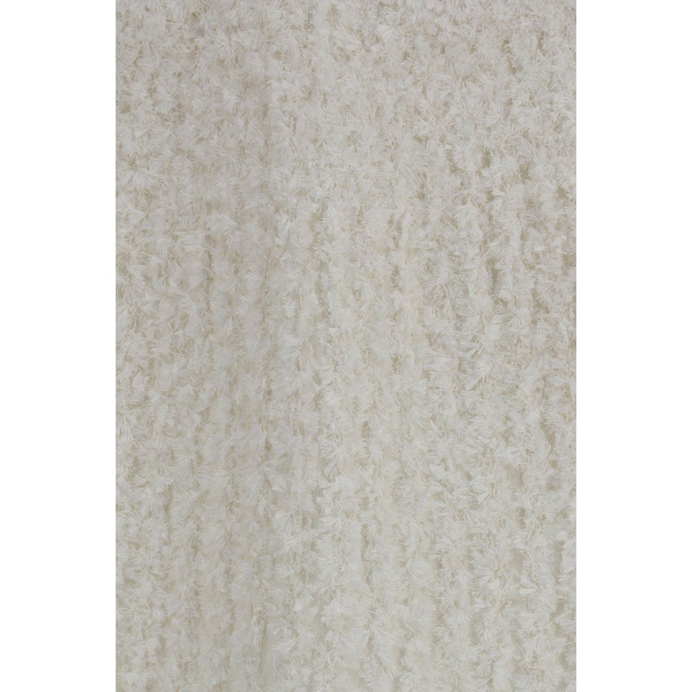 Balmain White Viscose Mini Skirt | Regal Royce